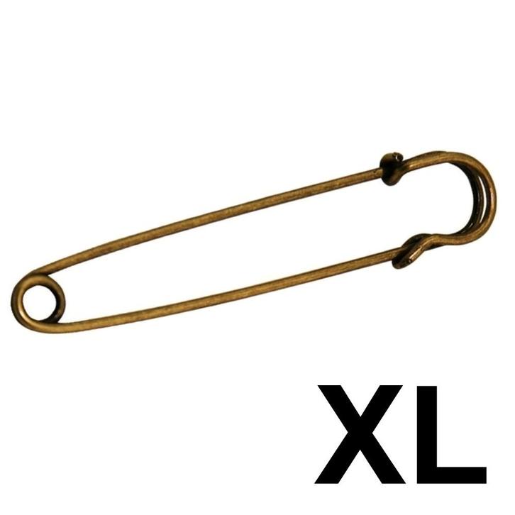 Fako Bijoux - Sierspeld / Sjaalspeld - Classic XL - 89mm -, Sieraden, Tassen en Uiterlijk, Broches, Verzenden