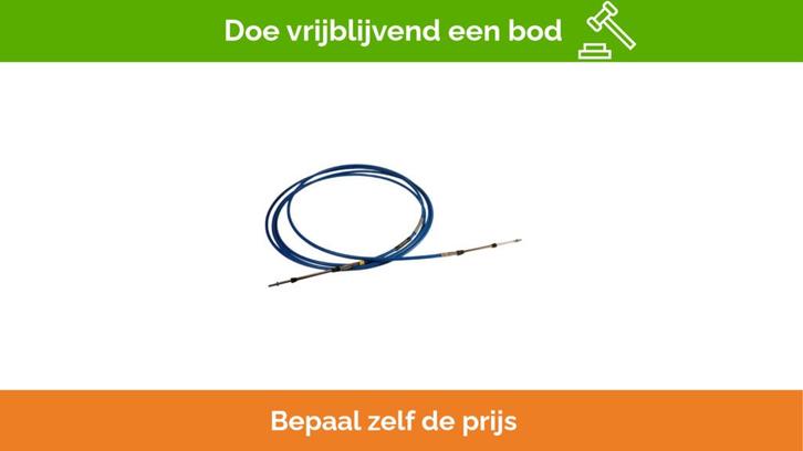 Bieden: Hi-Lex TSK Marine Steering Control Cable 24ft -  Ni, Watersport en Boten, Overige Watersport en Boten, Nieuw, Ophalen of Verzenden
