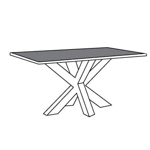 Eettafel-MM Tegelen - eettafel, Huis en Inrichting, Tafels | Eettafels, Nieuw, Overige materialen, Overige vormen