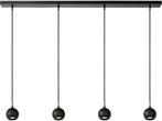 Lucide FAVORI - Hanglamp - 4xGU10 - Zwart, Huis en Inrichting, Verzenden, Zo goed als nieuw