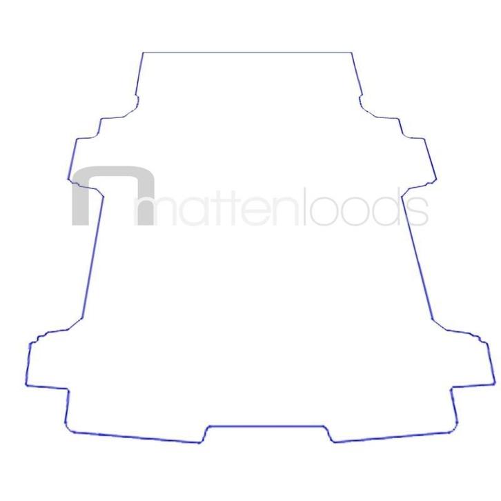 Laadvloermat rubber (traanplaat motief) Ford Transit Custom, Auto diversen, Automatten, Nieuw, Ophalen of Verzenden