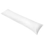 vidaXL Zijslaapkussen 40x145 cm wit, Huis en Inrichting, Verzenden, Nieuw, Wit