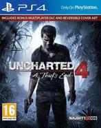 Uncharted 4 A Thiefs End - Standaard Plus Editie - PS4, Spelcomputers en Games, Games | Sony PlayStation 4, Verzenden, Nieuw