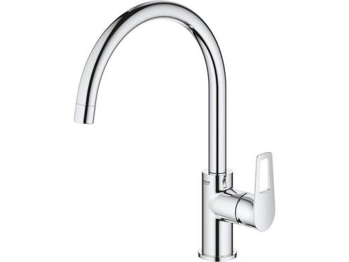 GROHE BauLoop Keukenkraan - Hoge uitloop - 360° draaibereik, Doe-het-zelf en Verbouw, Sanitair, Zo goed als nieuw, Verzenden