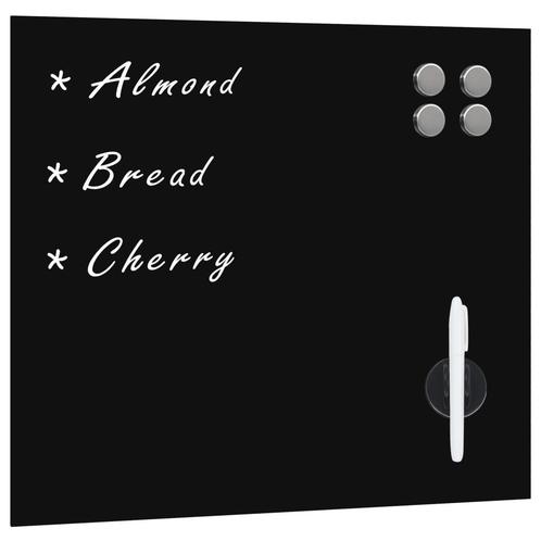 vidaXL Magneetbord voor aan de wand 60x60 cm glas, Zakelijke goederen, Kantoor en Winkelinrichting | Kantoorartikelen, Verzenden