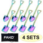 Fako Bijoux - Dessert Bestek - Schep & Schop - 8 Lepels -, Verzenden, Nieuw