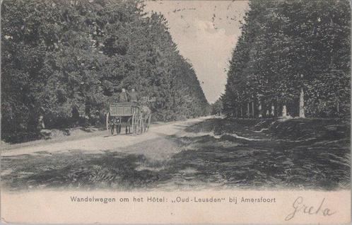 AMERSFOORT - Wandelwegen om het Hotel Oud - Leusden bij A..., Verzamelen, Ansichtkaarten | Nederland, Verzenden