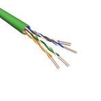 U/UTP CAT6 netwerk kabel soepel 500M 100% koper groen, Computers en Software, Pc- en Netwerkkabels, Ophalen of Verzenden, Nieuw