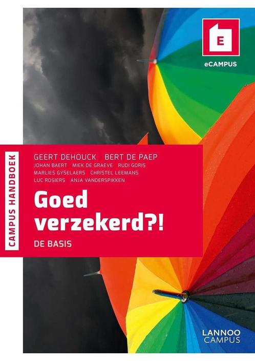 Goed verzekerd?! / Campus handboek 9789401436175, Boeken, Economie, Management en Marketing, Gelezen, Verzenden