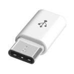 Micro-USB naar USB-C Adapter Converter - High Speed - Wit, Computers en Software, Pc- en Netwerkkabels, Verzenden, Nieuw