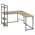 10% KORTING! | Bureau Hoekbureau L-vorm Computerbureau Met 4