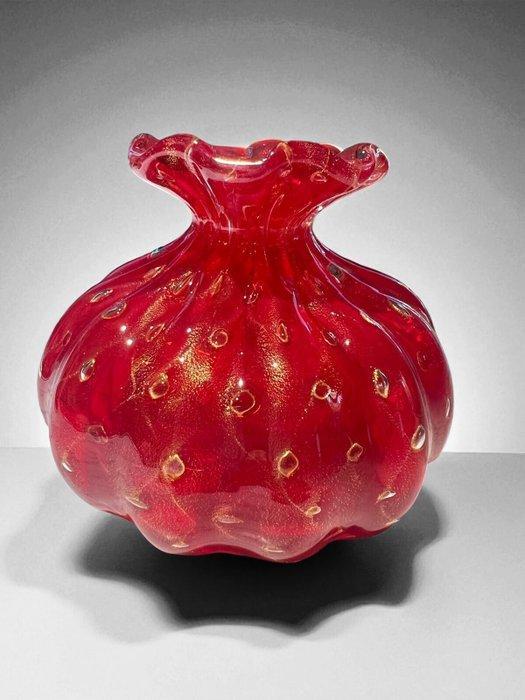 valter rossi - Vaas - Glas - Vaso murano Valter Rossi, Antiek en Kunst, Antiek | Glas en Kristal