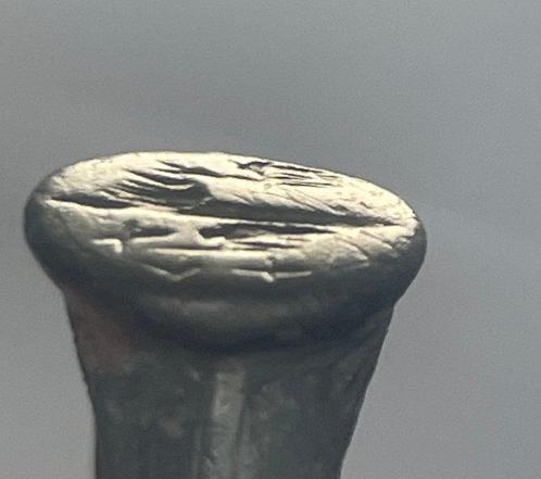 Oud-Romeins Brons sigelring (Zonder Minimumprijs), Sieraden, Tassen en Uiterlijk, Antieke sieraden