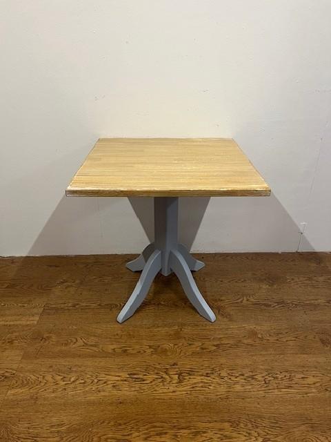 Gebruikte Tafel (70x70cm) - T1514 - Vintage/Café, Huis en Inrichting, Tafels | Eettafels, Ophalen