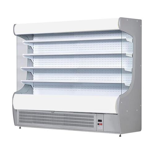 GGM Gastro | Wandkoeling - 2520mm - met 4 planken - Zilver |, Witgoed en Apparatuur, Koelkasten en IJskasten, 140 tot 160 cm, Verzenden