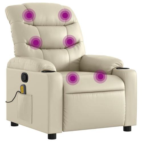 Massagestoel Creme - Verstelbaar | Retourdeal | 35% Korting, Huis en Inrichting, Stoelen, Overige kleuren, Nieuw, Ophalen of Verzenden