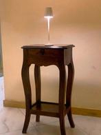 Middentafel - hard hout, Walnoot - telefoonhouder /