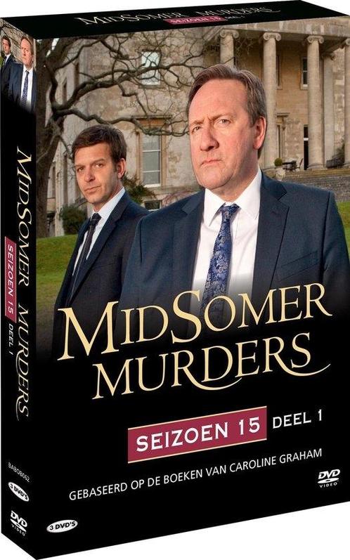 Midsomer Murders - Seizoen 15, deel 1 - DVD, Cd's en Dvd's, Dvd's | Thrillers en Misdaad, Verzenden
