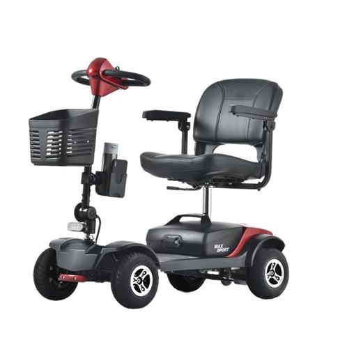 Opvouwbare scootmobiel nieuw met vering en luchtbanden, Diversen, Brommobielen en Scootmobielen, Nieuw