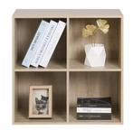 Boekenkast met 4 Open Vakken – Houten Opbergrek 60×60 cm, Huis en Inrichting, Kasten | Boekenkasten, Verzenden, Nieuw