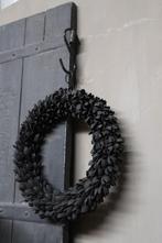 Krans Bakuli thin black 30 cm, Huis en Inrichting, Woonaccessoires | Kransen, Ophalen of Verzenden, Nieuw