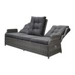 Showroommodel Ibiza XL 3-zitsbank verstelbaar antraciet, Tuin en Terras, Tuinsets en Loungesets, Ophalen of Verzenden, Nieuw