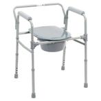 Toiletstoel, Postoel 3-in-1, inklapbaar, Ophalen of Verzenden, Nieuw