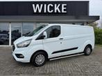 Ford Transit Custom 300 2.0 TDCI L2H1 Airco Stoelverw. PDC T, Auto's, Stof, Gebruikt, Wit, Ford
