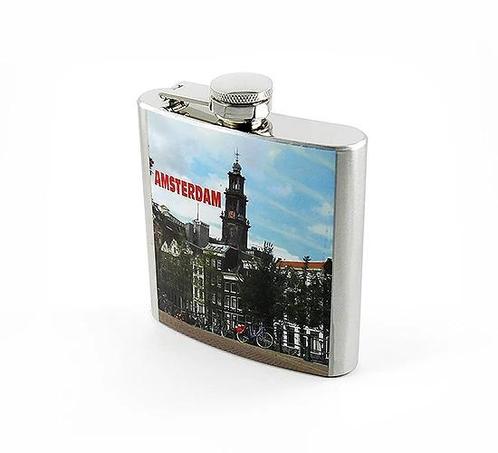 Heupflacon Westertoren (177 ml), Hobby en Vrije tijd, Feestartikelen, Verzenden