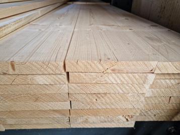 4 Zijdig geschaafde steigerplanken 500cm. Steigerhout beschikbaar voor biedingen