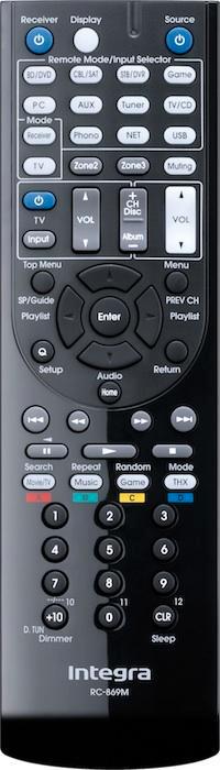 Afstandsbediening Integra rc-869m dtr-40.5 dtr-50.5, Audio, Tv en Foto, Afstandsbedieningen, Origineel, Nieuw, Ophalen of Verzenden