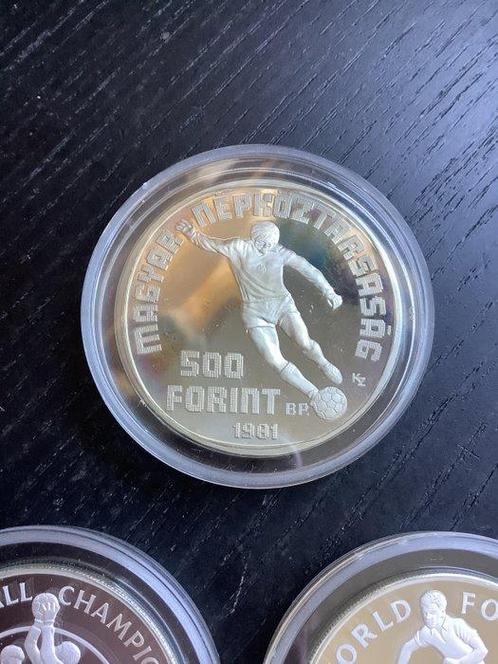 Wereld. 500 Forint 1981-1982, 5 stuks (Zonder Minimumprijs), Postzegels en Munten, Munten | Europa | Niet-Euromunten