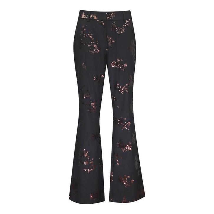 Cambio • zwarte Fawn met pailletten • 38, Kleding | Dames, Broeken en Pantalons, Zwart, Nieuw, Maat 38/40 (M), Verzenden