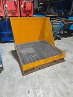 Opvangbak chemiebak lekbak  milieubak met rooster, Gebruikt