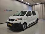Peugeot Expert 2.0BlueHDI 123pk L3/H1 Dubbele Cabine Euro 6!, Auto's, Gebruikt, Euro 6, Airbags, Wit