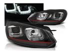 VW Golf 6 U Type Black RED LED Unit, Nieuw, Volkswagen, Verzenden
