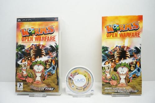 Worms: Open Warfare Garantie & morgen in huis! (PSP), Spelcomputers en Games, Games | Sony PlayStation Portable, Zo goed als nieuw
