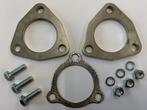 2,5 inch. 3-gaats uitlaatflens set, Auto-onderdelen, Uitlaatsystemen, Ophalen of Verzenden, Nieuw