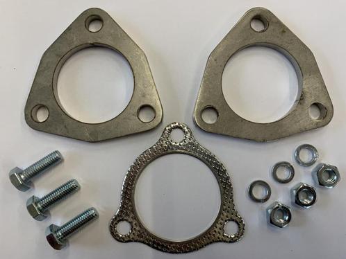 2,5 inch. 3-gaats uitlaatflens set, Auto-onderdelen, Uitlaatsystemen, Nieuw, Ophalen of Verzenden