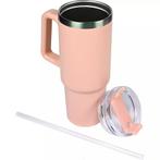 Benson Thermosbeker 900 ml - Dubbelwandig - Roze - Inclus..., Ophalen of Verzenden, Nieuw