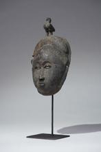 Een houten masker - Baule - Ivoorkust (Zonder minimumprijs), Antiek en Kunst