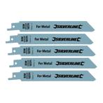 Silverline Reciprozaagbladen - Bimetaal - 18 TPI - 150 mm..., Ophalen of Verzenden, Nieuw