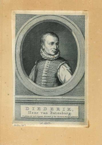 Portrait of Diederik of Bronckhorst-Batenburg beschikbaar voor biedingen