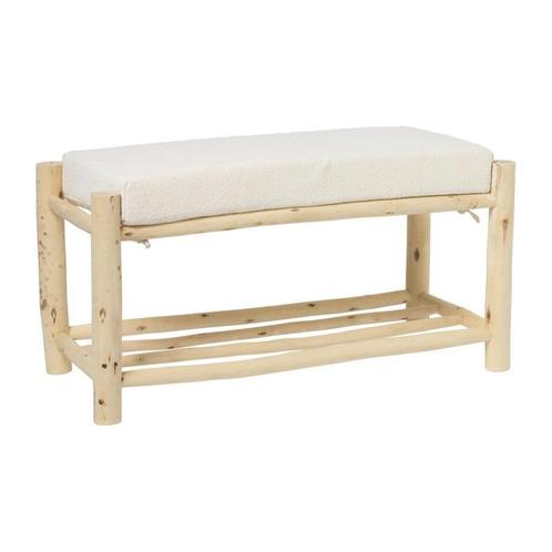 Hocker met kussen Shanghai - 35x72x32 cm, Huis en Inrichting, Banken | Bankstellen, Verzenden