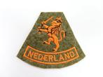 Replica Mouwleeuw Prinses Irene Brigade WO2, Verzamelen, Ophalen of Verzenden, Landmacht, Nederland, Embleem of Badge