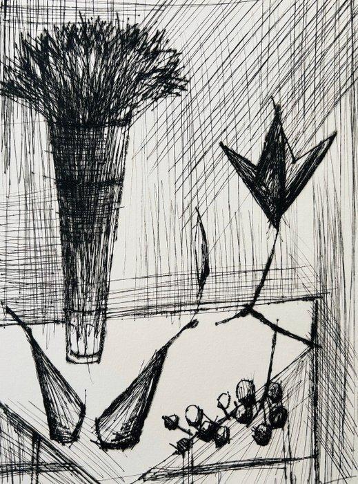 Bernard Buffet (1928-1999) - Nature-morte - Pointe-sèche, Antiek en Kunst, Antiek | Overige Antiek