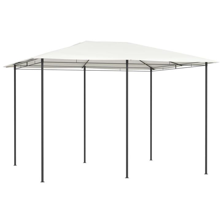 vidaXL Prieel 160 g/m² 3x4x2,6 m crèmekleurig, Tuin en Terras, Partytenten, Nieuw, Verzenden