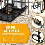 Hondenbench - Hondenren - Bench voor honden - 122x74x80 cm -, Dieren en Toebehoren, Verzenden, Zo goed als nieuw