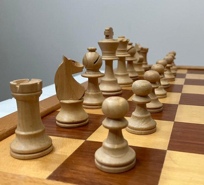 Schaakspel - Staunton - Hout, Antiek en Kunst, Curiosa en Brocante