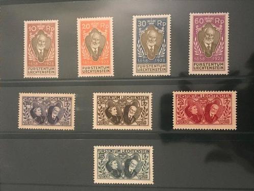 Liechtenstein 1928 - Assencion to the throne - Michel 82/89, Postzegels en Munten, Postzegels | Europa | Oostenrijk